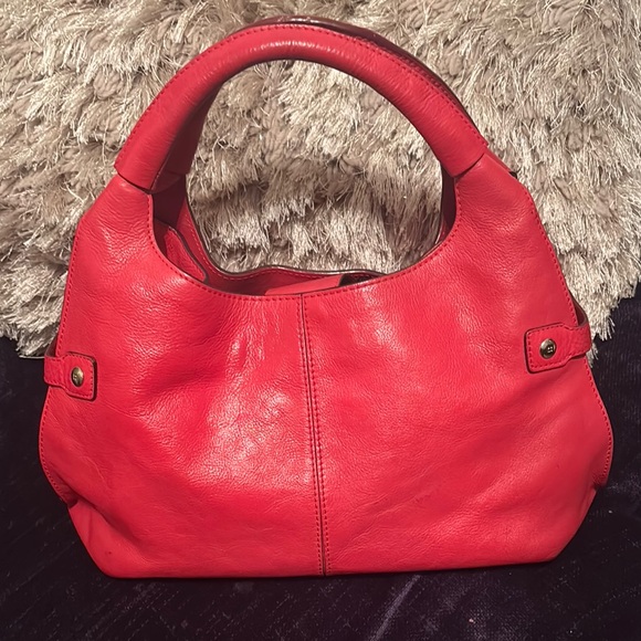 Kate Spade Red Leather Shoulder Bag - Picture 2 of 10